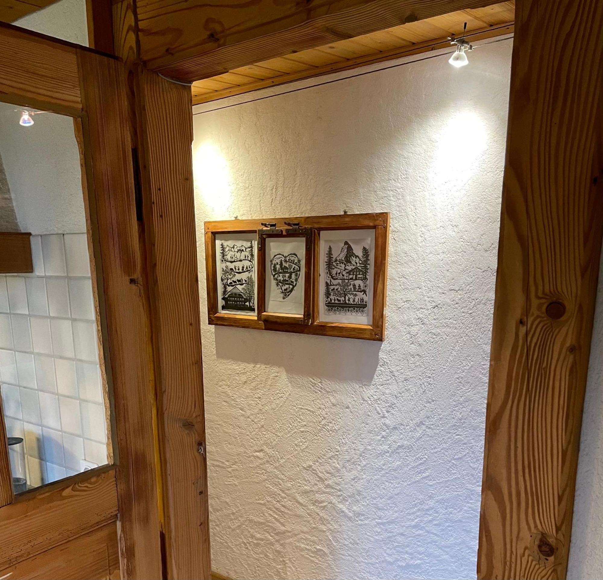 Edelweiss 4 Zi Ferienwohnung In Landhaus Frutigen Esterno foto